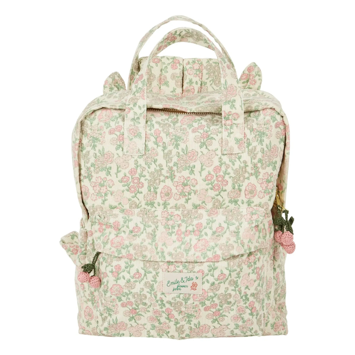 Emile et Ida - Floral Backpack | Beige