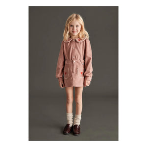 Mipounet - Géraldine Velvet Heart Blouse | Pale Pink