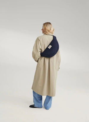 Studio Noos - Flannel shoulder bag | Navy