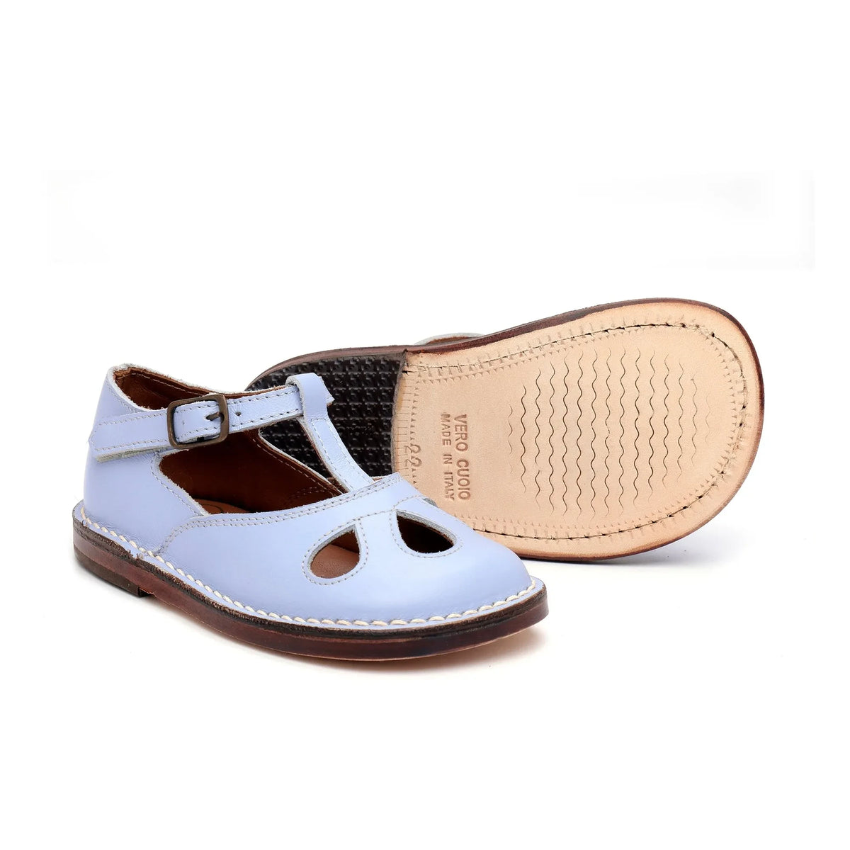 Pèpè - Scuffed Shoes | Sky Blue