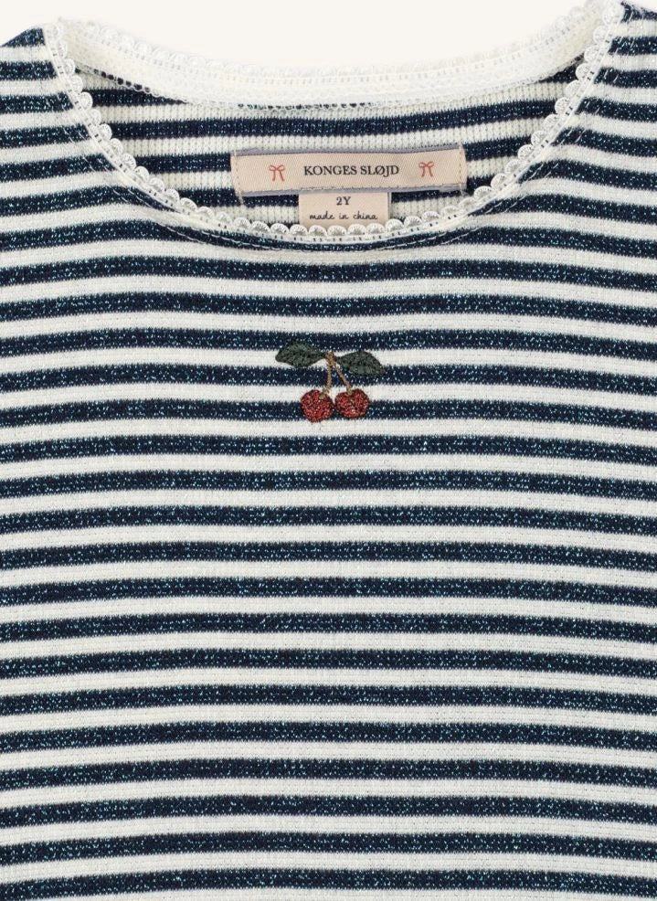 Konges Sløjd - Brillant Roli Striped T-shirt | Blue