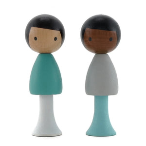 Clicques - S&J wooden figures