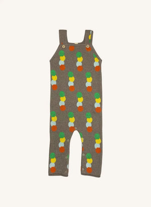 Bayiri - Uggy organic cotton romper | Brown
