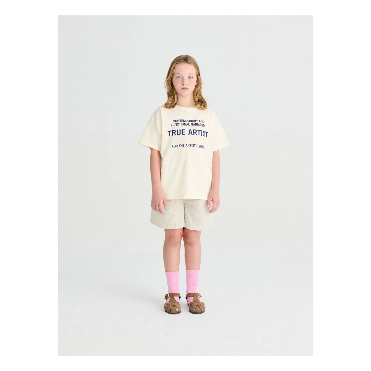 True Artist - Short No.13 Recycled Cotton | Gray Melange