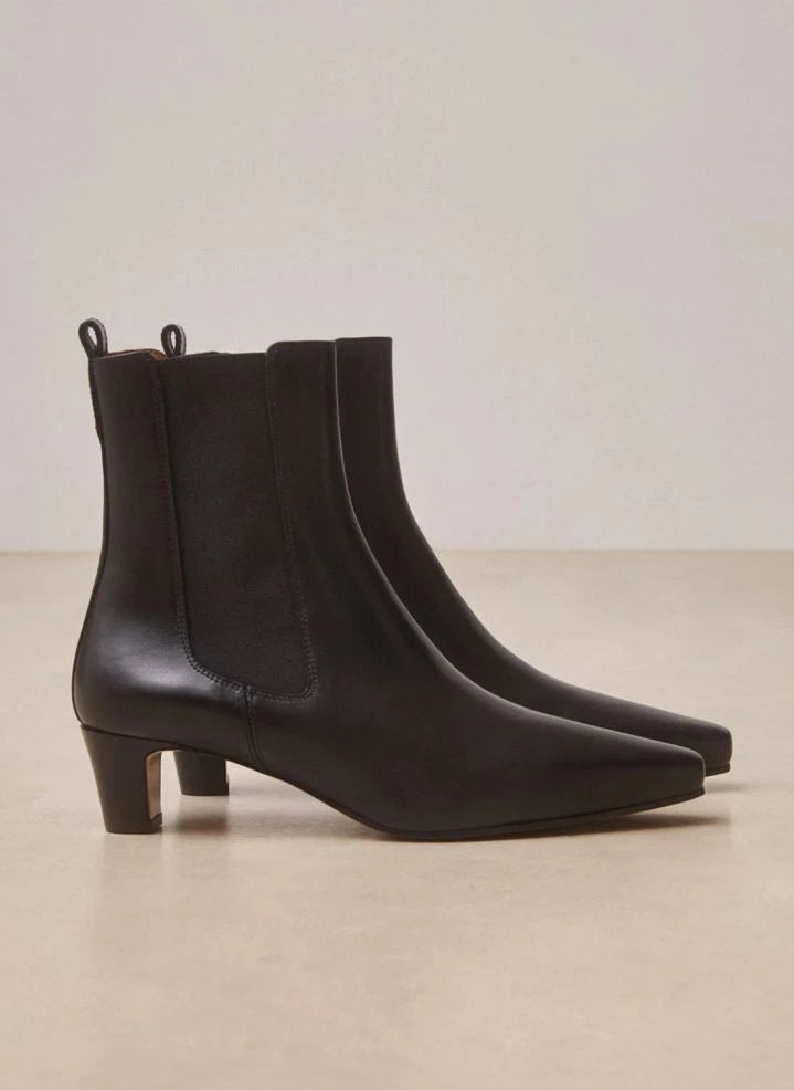 Rivecour - n°525 Leather Boots | Black
