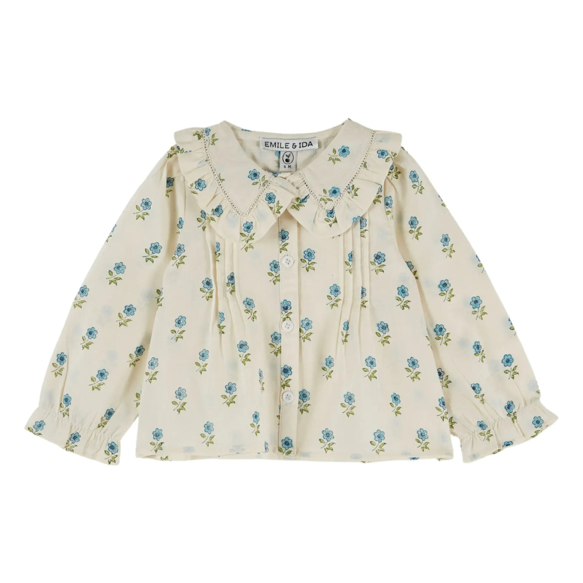 Emile et Ida - Organic cotton blouse | Cream