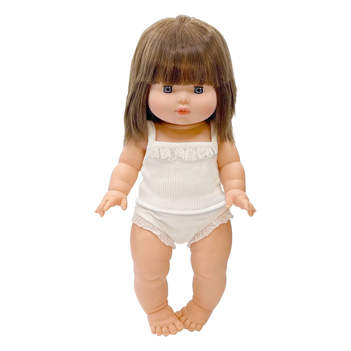 Minikane - Cerise doll in ribbed knitted suit