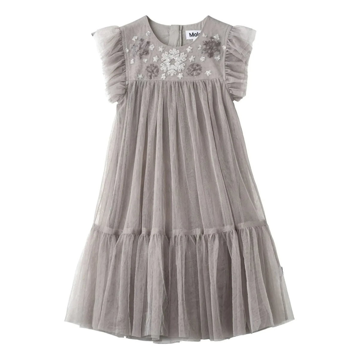 Molo - Cixi Tulle Dress | Grey