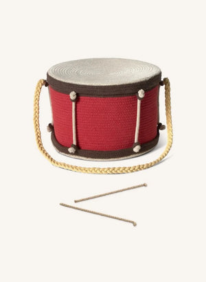 Lorena Canals - Drum Storage Basket | Red