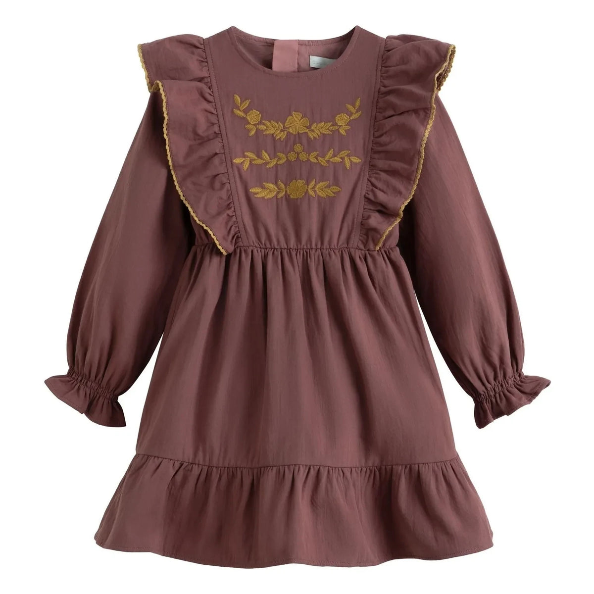 C'era Una Volta - Embroidered Dove Dress | Dusty Pink