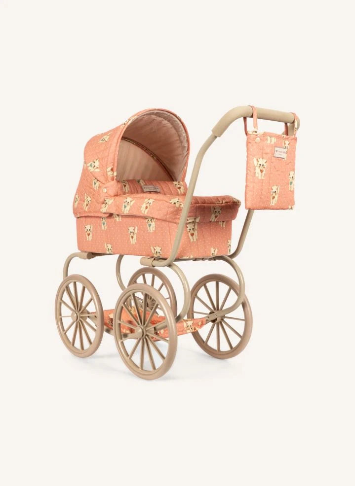 Konges Sløjd - Minnie Ciao Miao Doll Stroller | Pink