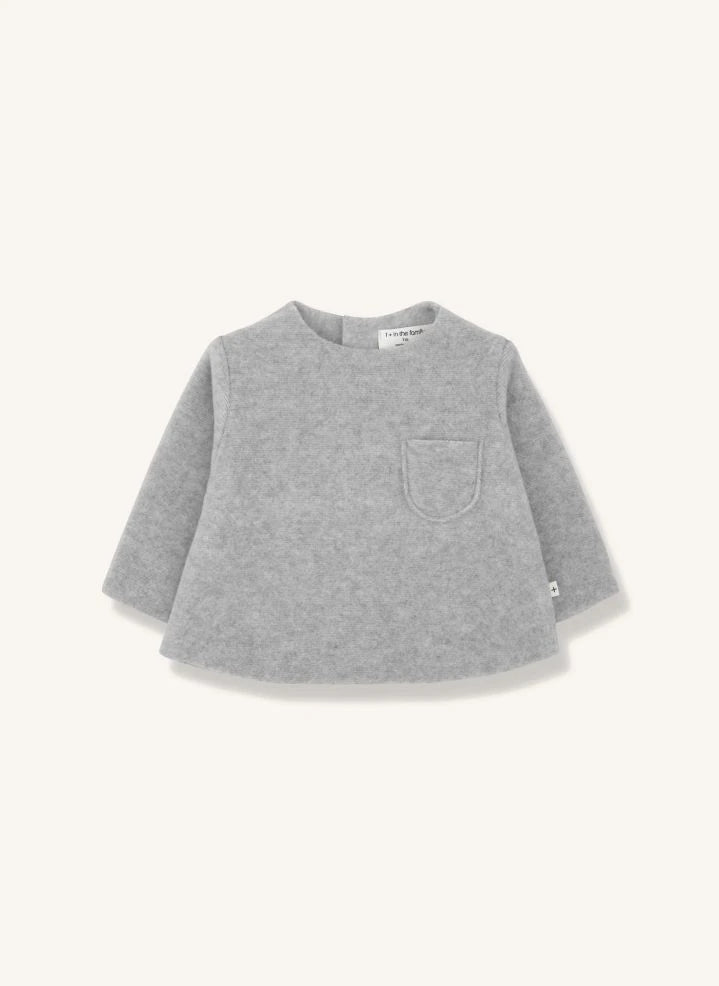 1+ in the family - Alex Bamboo sweater | Light grey