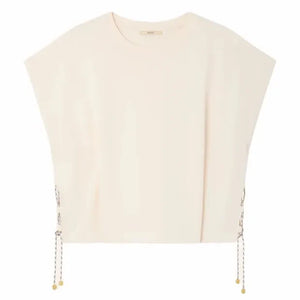 Sessùn - Ernisto organic cotton T-shirt | Ecru