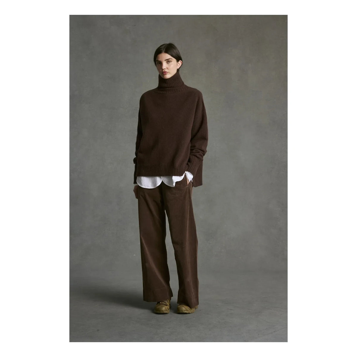 Hod - Sela Sweater | Earth Brown
