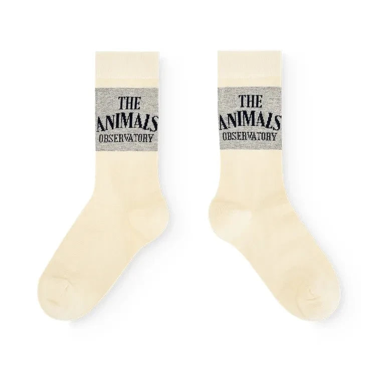 The Animals Observatory - Snail The Animals Observatory Socks | Ivory