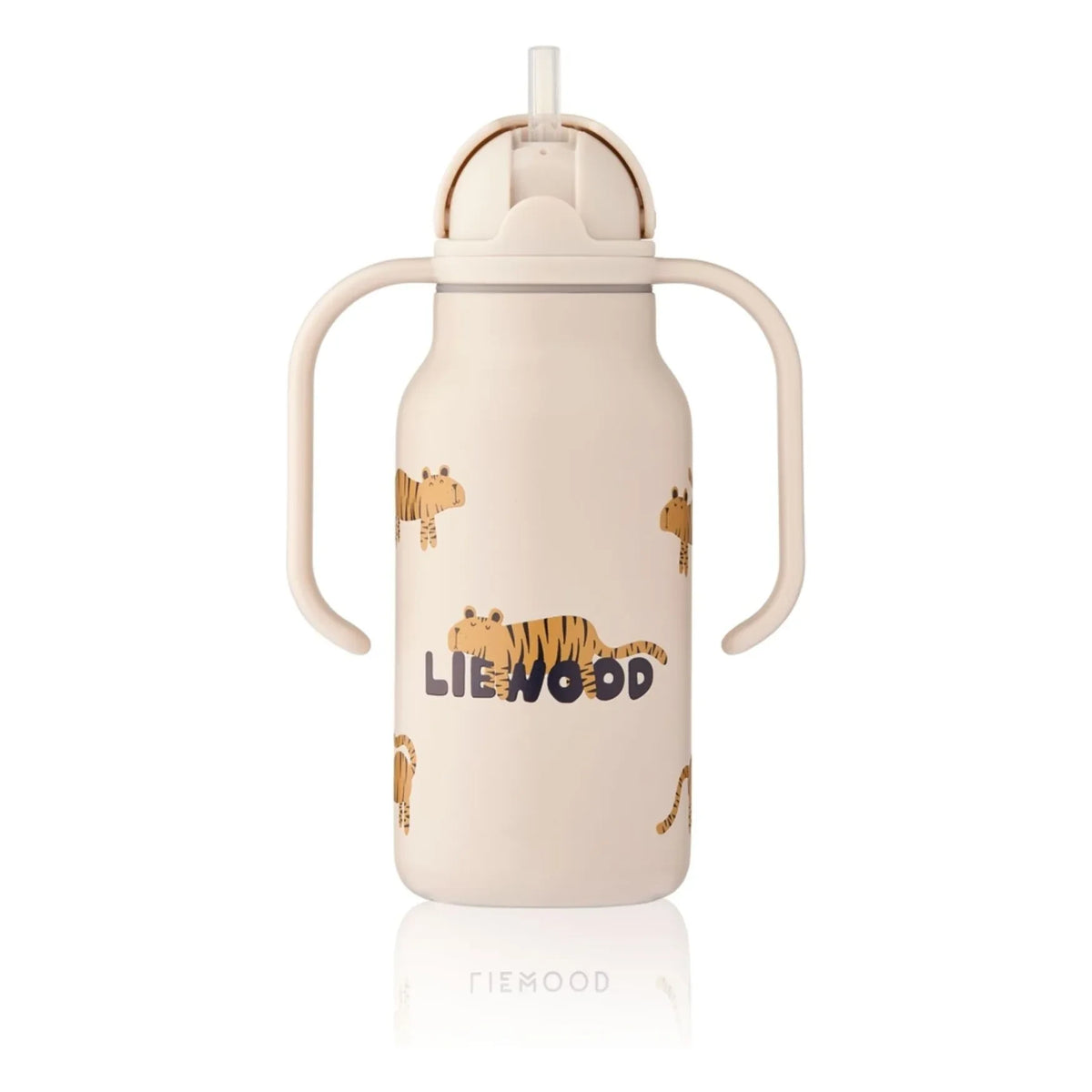 Liewood - Kimmie Stainless Steel Water Bottle - 250 ml | Tiger/Sandy