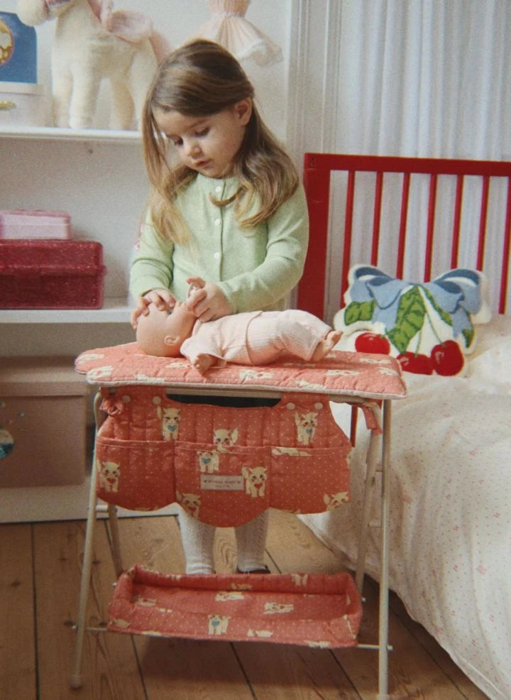 Konges Sløjd - Ciao Miao Baby Changing Table | Pink