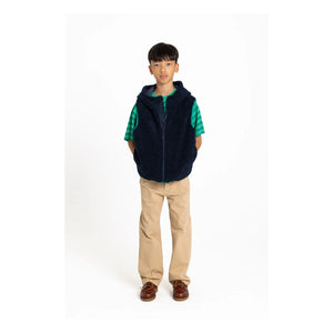Smallable Kid - Nils Striped Organic Cotton T-shirt | Emerald green