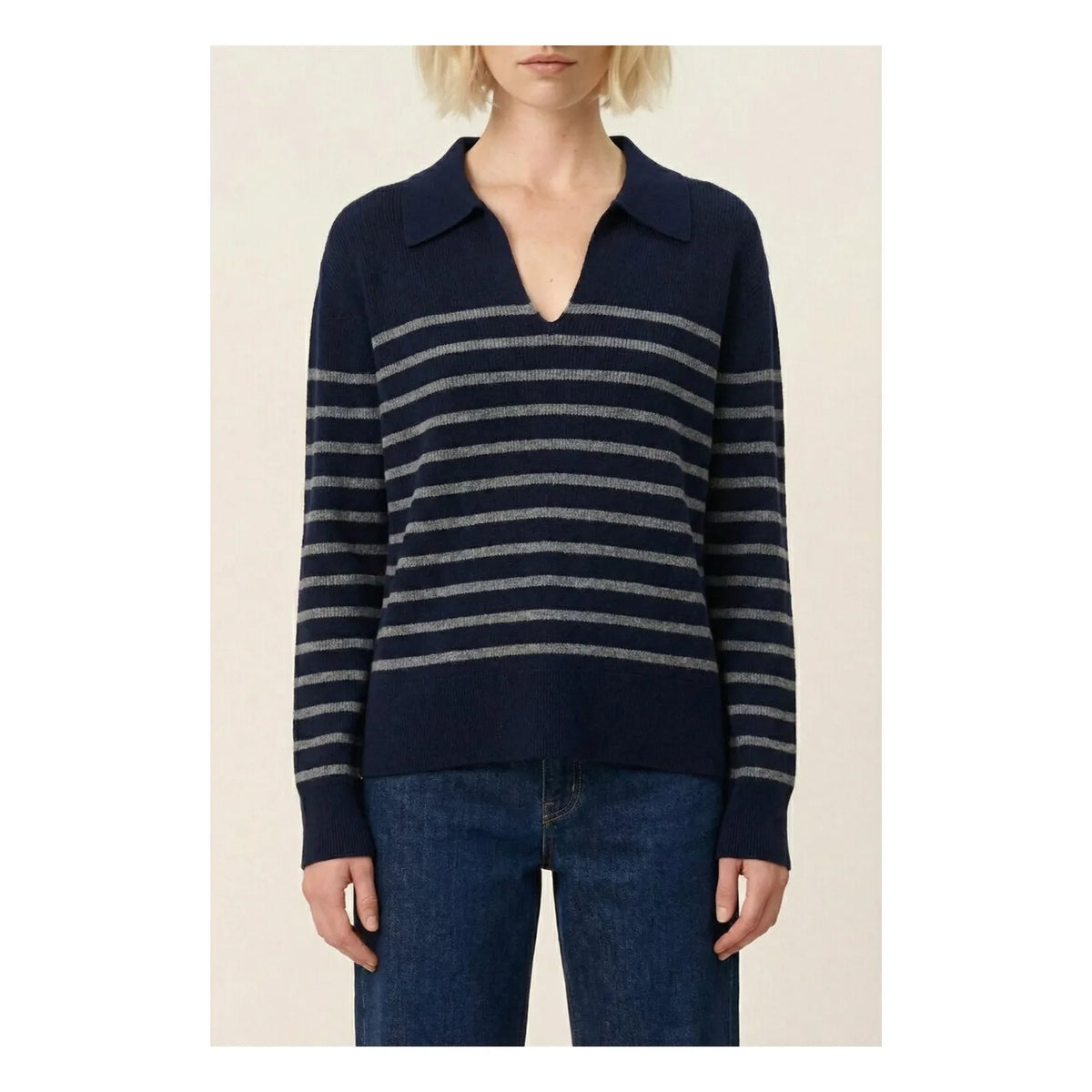 Vanessa Bruno - Hannelore Merino Wool Sweater | Navy