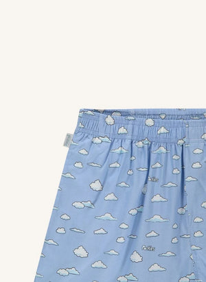 Pockies - "Clouds" Boxer Shorts | Light Blue