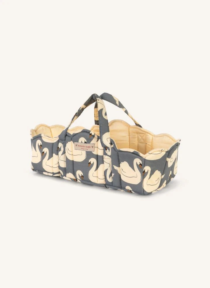 Konges Sløjd - Swan Baby Basket | Blue