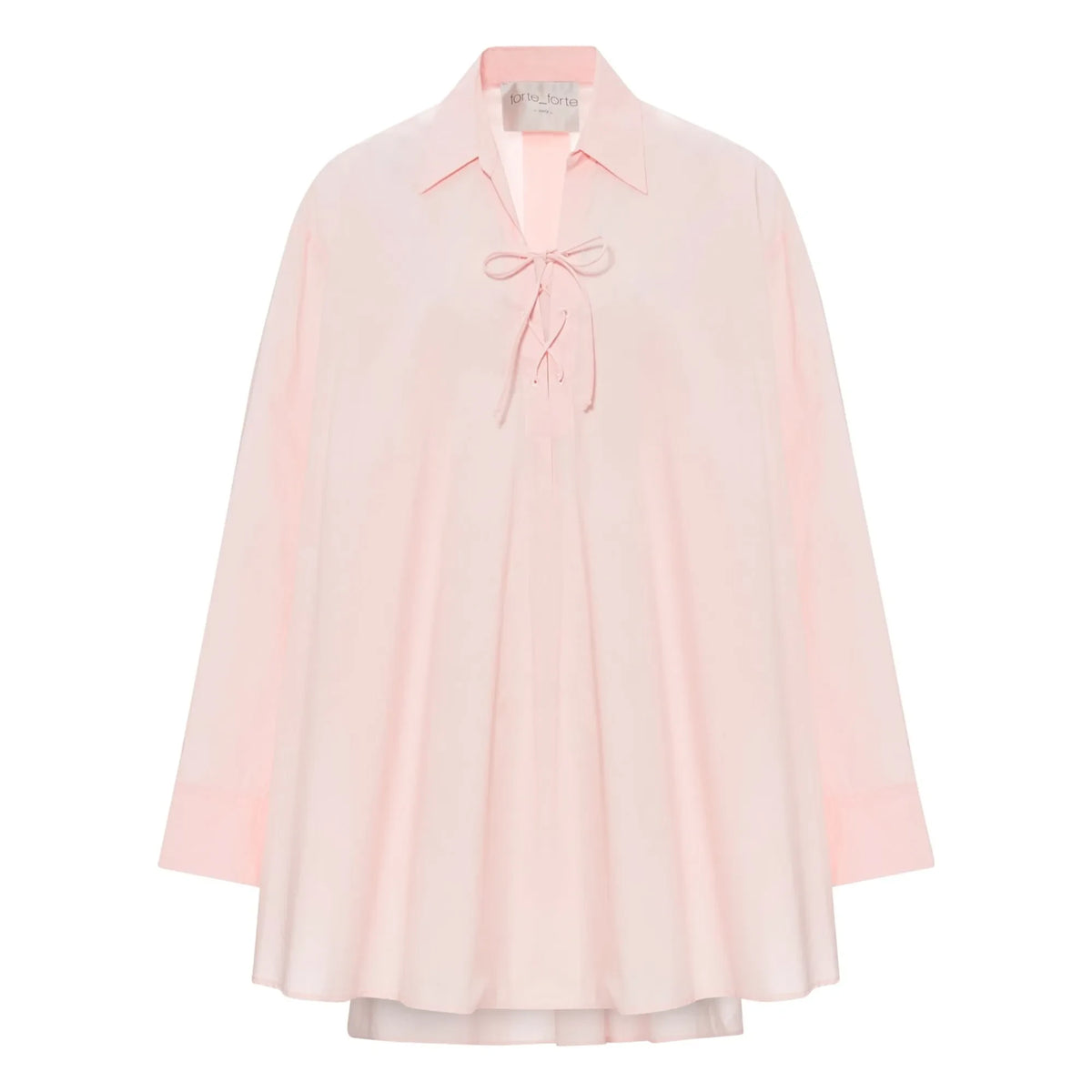 Forte Forte - Cotton Poplin Dress | Light Pink