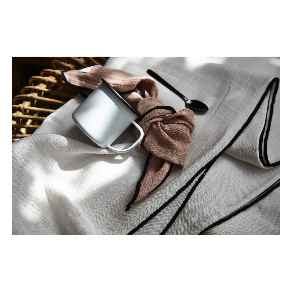 Autumn - Muslin Napkins - Set of 2 | Milk