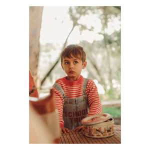 Piupiuchick - Striped Sweater | Red