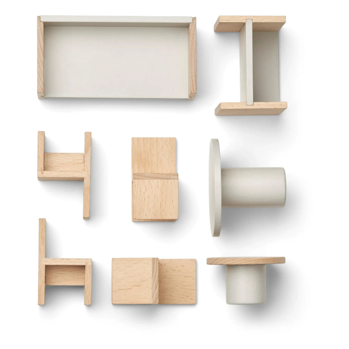 Liewood - Doll House Living Room Furniture Set | Sand