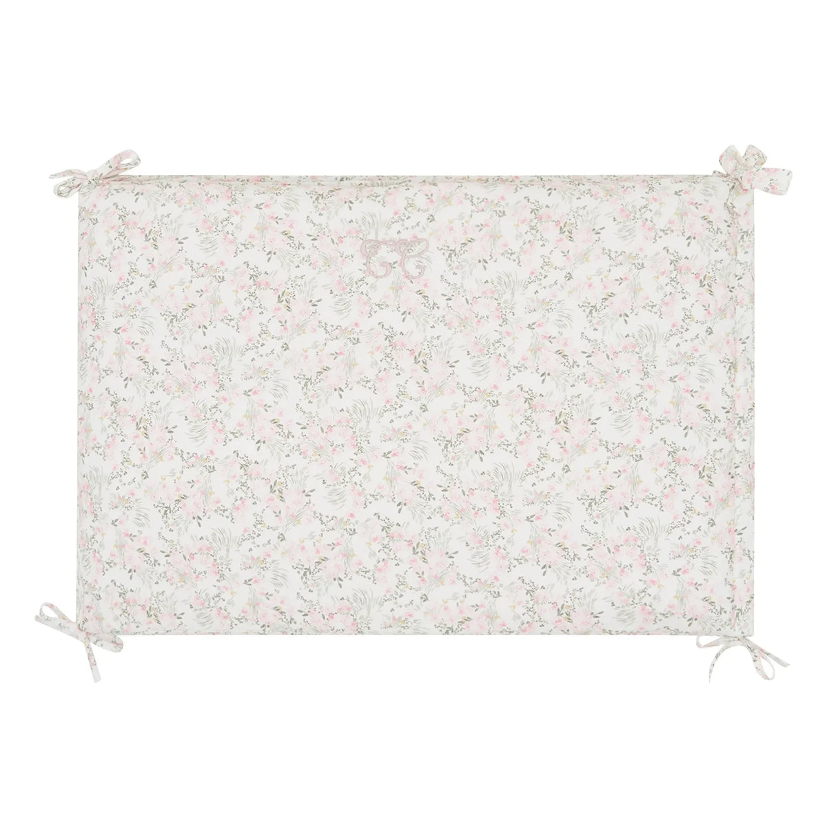 Tartine et Chocolat - Jardin Hivernal Mattress Protector | Pink