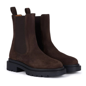 Anthology Paris - Senia Suede Boots | Brown