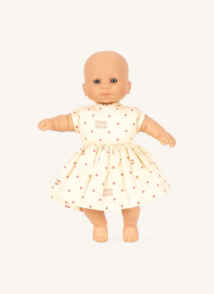 Konges Sløjd - Cherry Dot Mini Doll | White