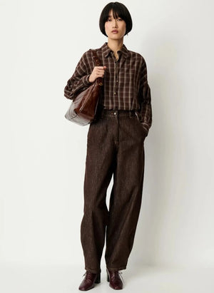 Sessùn - Booklyn Cotton Shirt | Mocha