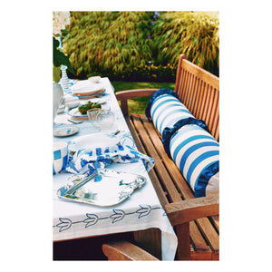 Anna + Nina - Marinière Pillow | Blue