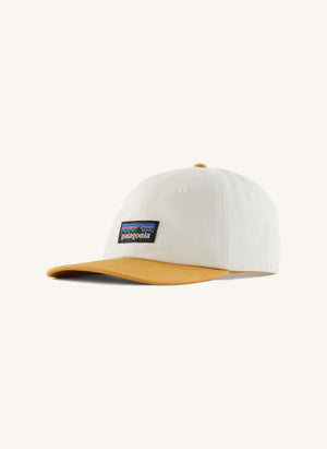 Patagonia - P-6 Label Trad organic cotton cap | White
