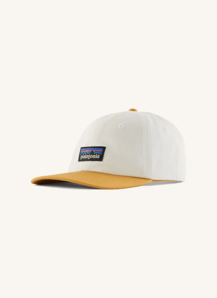 Patagonia - P-6 Label Trad organic cotton cap | White