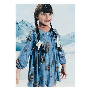 Morley - Zabel Floral Ruffled Dress | Light Blue