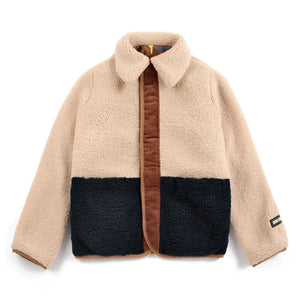 Bobo Choses - Reversible Sherpa Jacket Made from Recycled Fibers | Brown