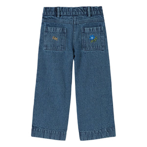Emile et Ida - Embroidered Jeans | Dark Blue