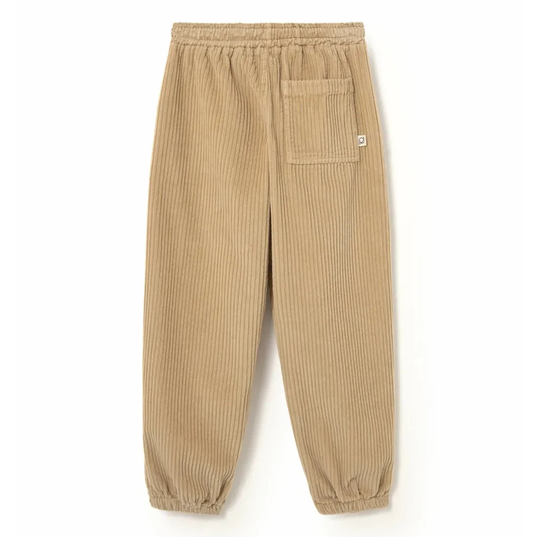 Cozmo - Eider Velvet Organic Cotton Jogger | Beige