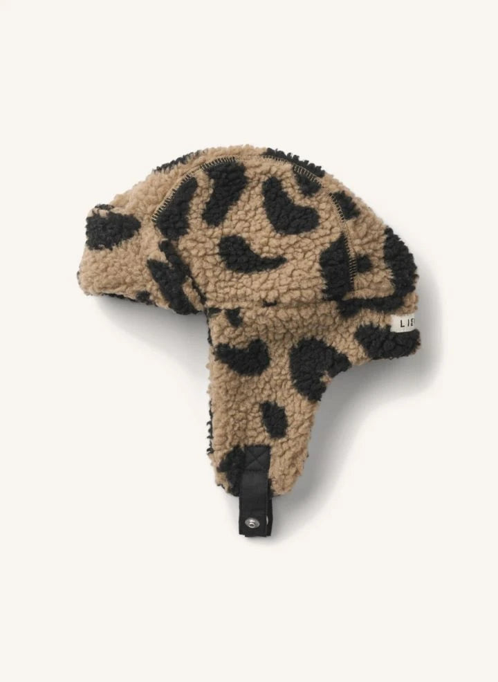 Liewood - Chapka Sherpa Bravo Leopard | Beige