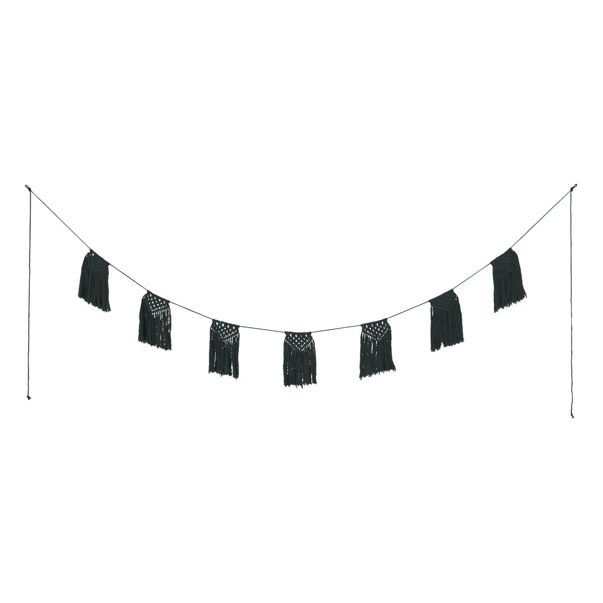 Numero 74 - Macrame Decorative String | Dark Gray S021