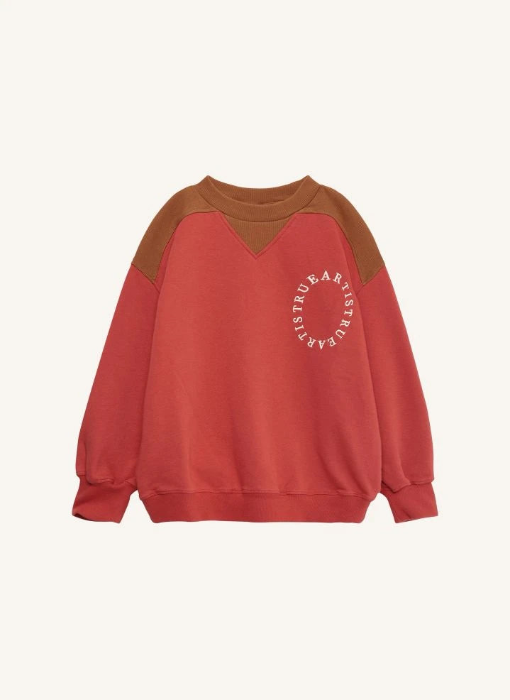 True Artist - Sweat N°14 Organic Cotton | Red