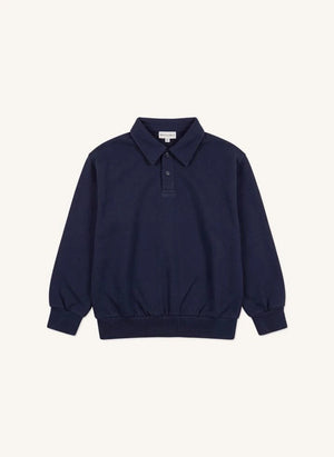 Smallable Kid - Langford Organic Cotton Polo T-Shirt | Navy
