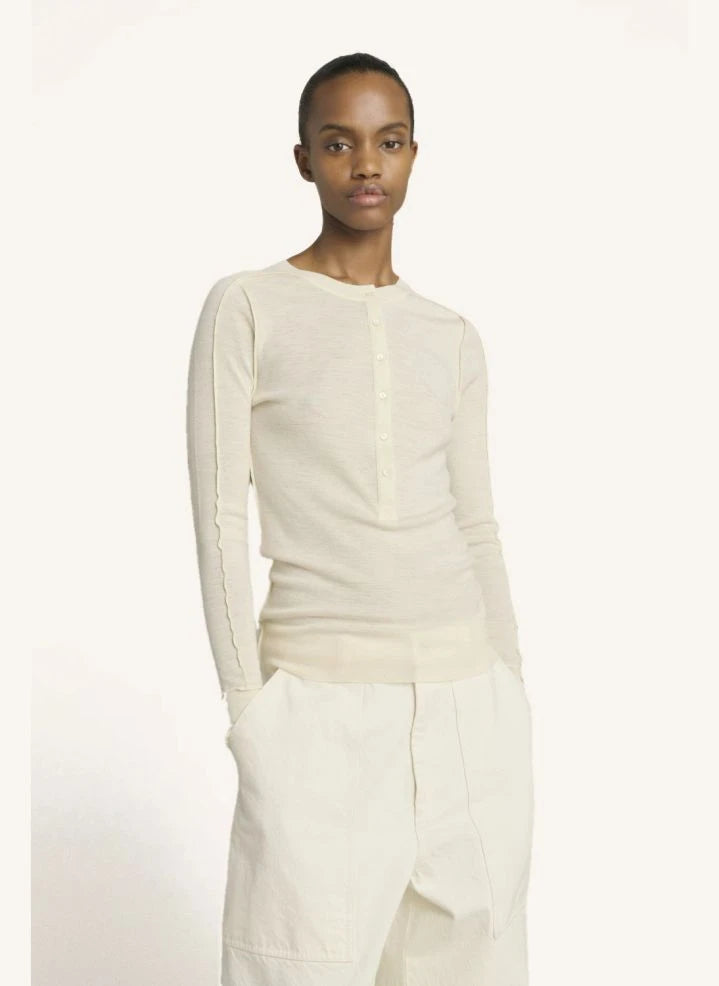 Soeur - Laos Wool Cardigan | Ecru