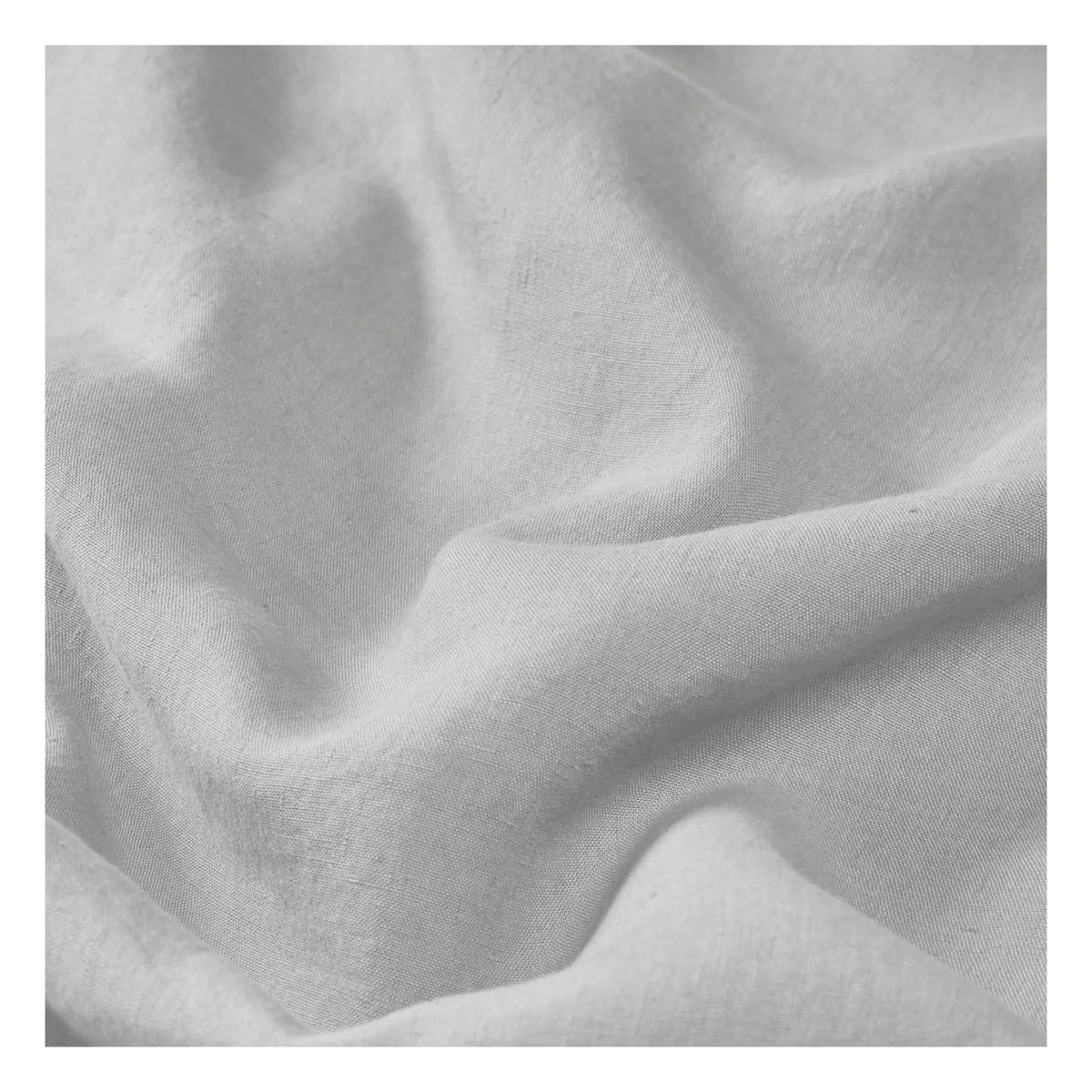 Communauté de biens - Washed Linen Pillowcase | Graphite grey