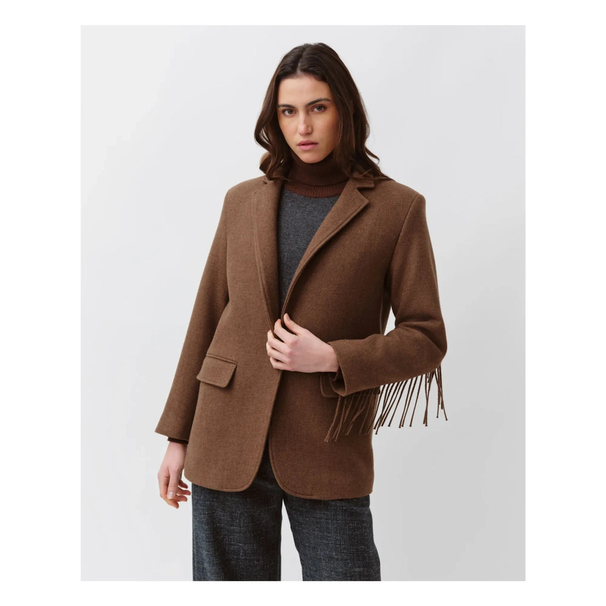 Diega - Vozo Wool Jacket | Camel