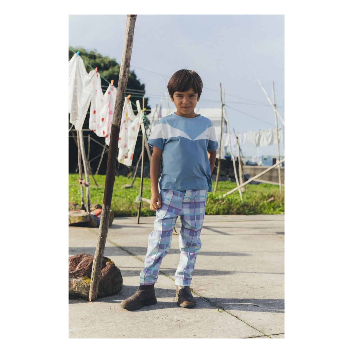 Favorite People - Classmate Organic Cotton T-Shirt | Blue