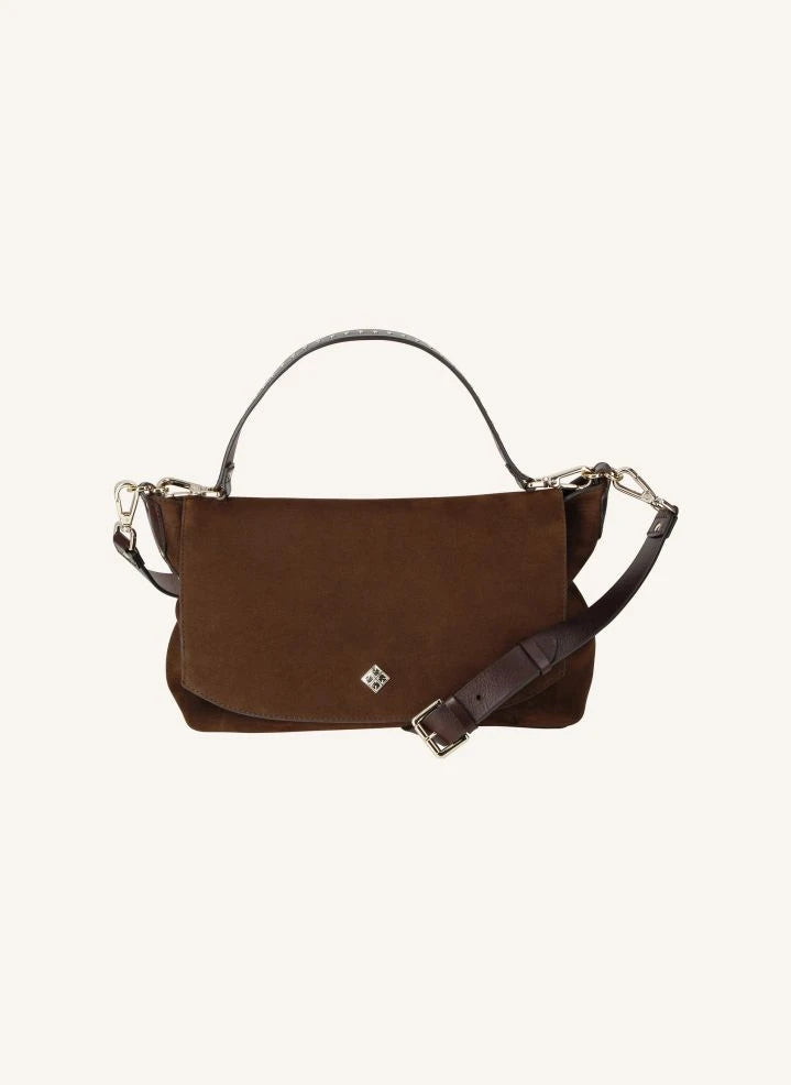 herbert frère soeur - Le Benson Nubuck Bag | Chocolate