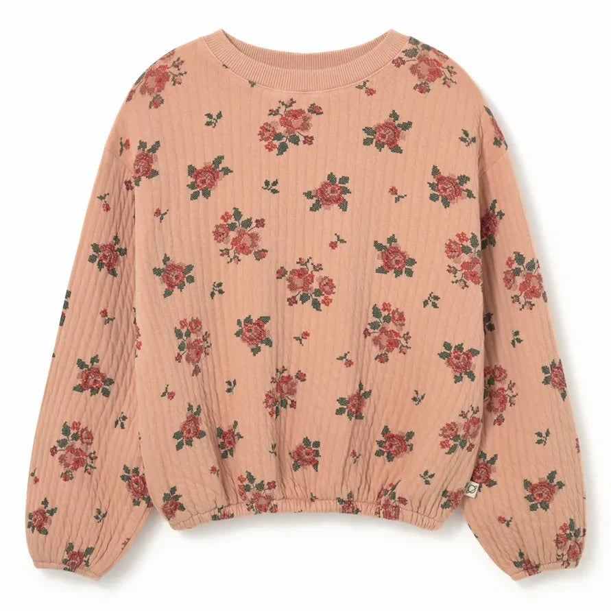 Cozmo - Celia Sweat Flowers Organic Cotton | Peach